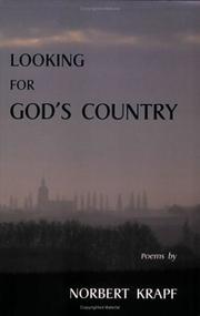 Cover of: Looking for God's country: poems