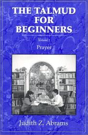 The Talmud for Beginners by Judith Z. Abrams