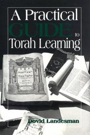 Cover of: A practical guide to Torah learning