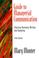 Cover of: Guide to Managerial Communication