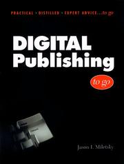 Cover of: Digital publishing to go | Jason I. Miletsky