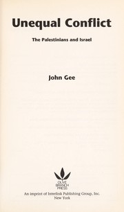 Cover of: Unequal conflict | Gee, John