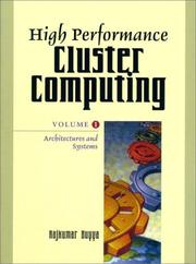 Cover of: High Performance Cluster Computing by Rajkumar Buyya