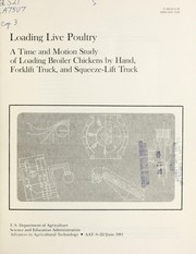 Cover of: Loading live poultry | A. D. Shackelford