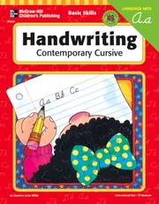 Cover of: Basic Skills Handwriting, Contemporary Cursive (Basic Skills)