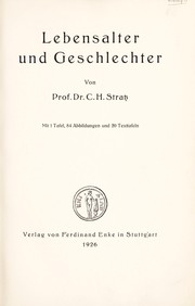 Cover of: Lebensalter und Geschlechter