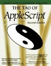 Cover of: The Tao of AppleScript: BMUG's guide to Macintosh scripting
