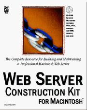 Cover of: Web server construction kit for the Macintosh by Stewart Buskirk