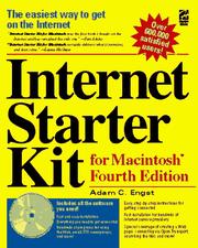 Cover of: Internet starter kit by Adam C. Engst