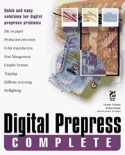 Cover of: Digital prepress complete by Donnie O'Quinn