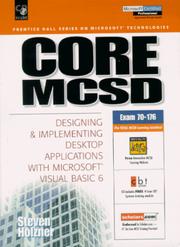 Cover of: Core MCSD by Steven Holzner
