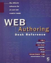 Cover of: The Web authoring desk reference