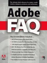 Cover of: Adobe FAQ