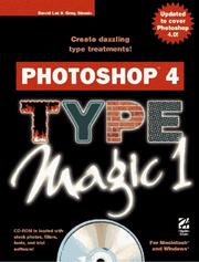 Cover of: Photoshop 4 type magic 1 by David Lai