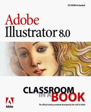 Cover of: Adobe(R) Illustrator(R) 8.0 Classroom in a Book by Adobe Systems Inc.