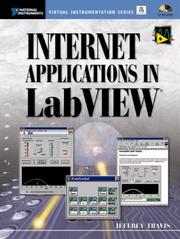 Cover of: Internet Applications in LabVIEW (With CD-ROM)