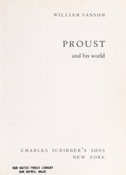 Proust and his world