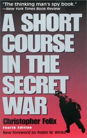 Cover of: A Short Course in the Secret War