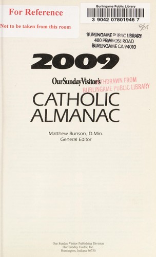 2009 Our Sunday Visitor's Catholic almanac by Matthew Bunson