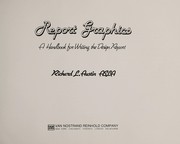 Cover of: Report graphics: a handbook for writing the design report