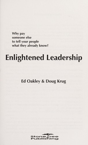 enlightened leadership ed oakley & doug krug free download
