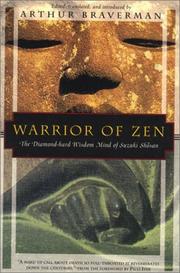 Cover of: Warrior of Zen: the diamond-hard wisdom mind of Suzuki Shōsan