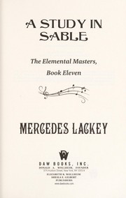 Cover of: A study in sable by Mercedes Lackey
