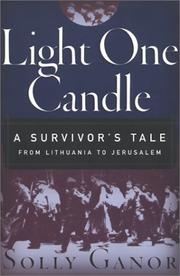 Cover of: Light One Candle by Solly Ganor