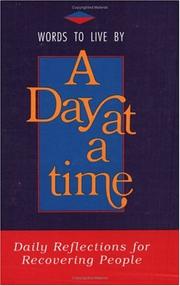 Cover of: A Day at a Time | Anonymous