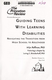 Cover of: Guiding teens with learning disabilities | Arlyn J. Roffman