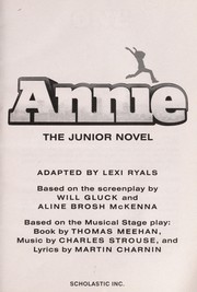 Cover of: Annie: the junior novel
