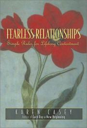 Cover of: Fearless Relationships: Simple Rules for Lifelong Contentment