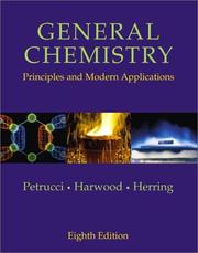 Cover of: General chemistry | Ralph H. Petrucci