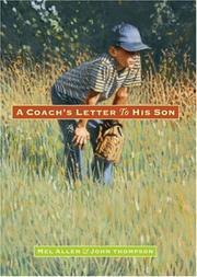 A coach's letter to his son by Allen, Mel