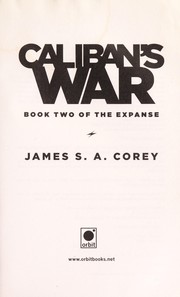 Cover of: Caliban's war by James S. A. Corey