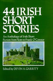 Cover of: 44 Irish Short Stories by Devin A. Garrity