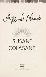 Cover of: All I need