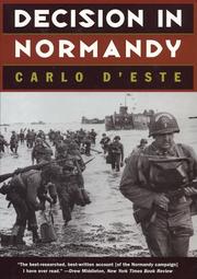 Cover of: Decision in Normandy