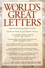 Cover of: The World's Great Letters