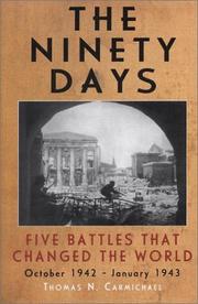 Cover of: The Ninety Days