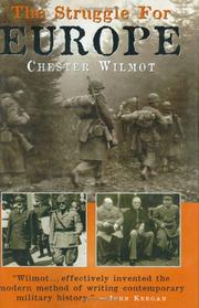 Cover of: The Struggle for Europe by Chester Wilmot