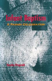 Cover of: Infant baptism: a parish celebration