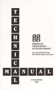 Cover of: Technical manual.