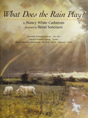 Cover of: What does the rain play? | Nancy White Carlstrom