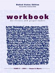 Cover of: Workbook for Lectors and Gospel Readers for Year C, 2001