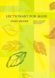 Cover of: Lectionary for Mass