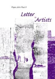 Cover of: Letter to Artists (Meeting House Essays)