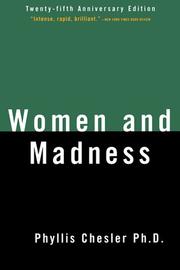 Cover of: Women and madness by Phyllis Chesler