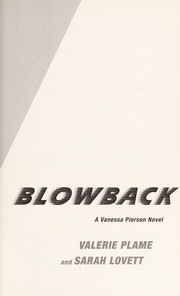 Cover of: Blowback | Valerie Plame Wilson