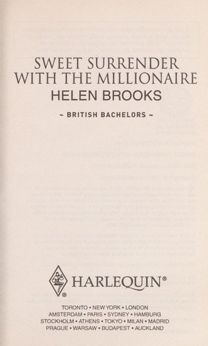 Sweet surrender with the millionaire by Helen Brooks